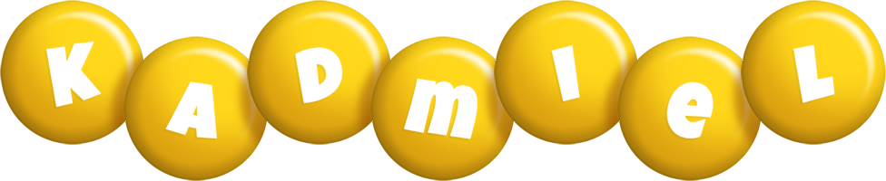 Kadmiel candy-yellow logo