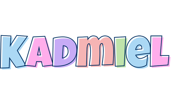 Kadmiel pastel logo