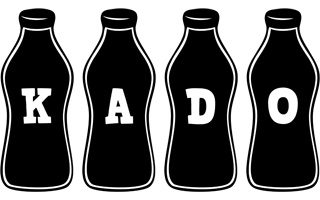 Kado bottle logo