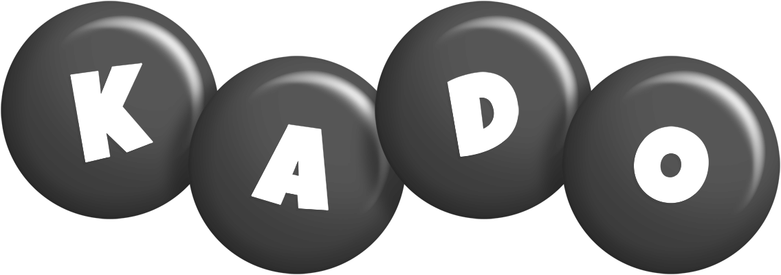 Kado candy-black logo