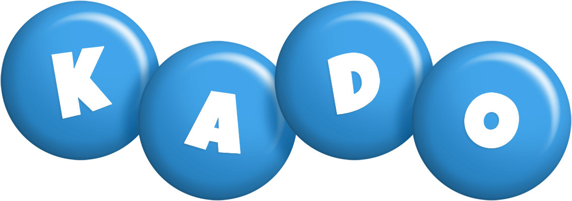Kado candy-blue logo