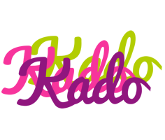 Kado flowers logo