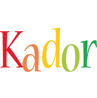 Kador birthday logo