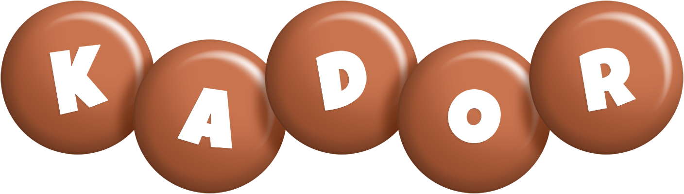 Kador candy-brown logo