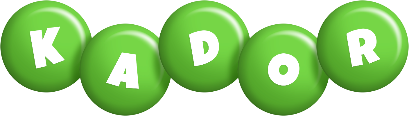 Kador candy-green logo