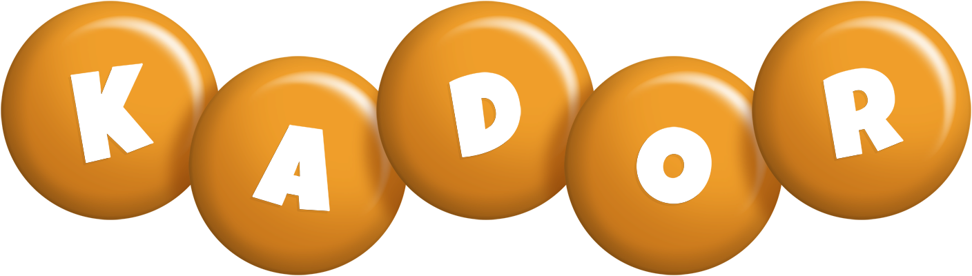 Kador candy-orange logo