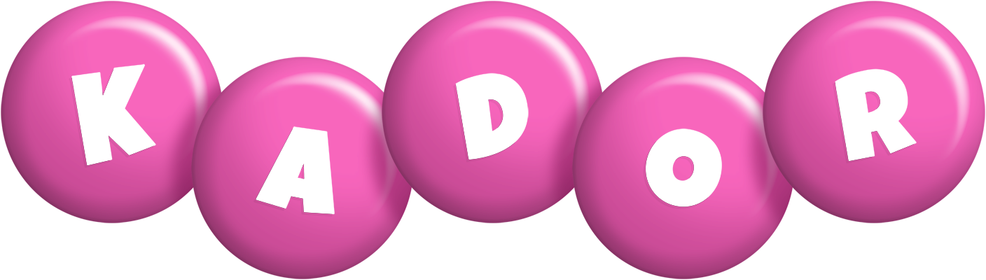 Kador candy-pink logo