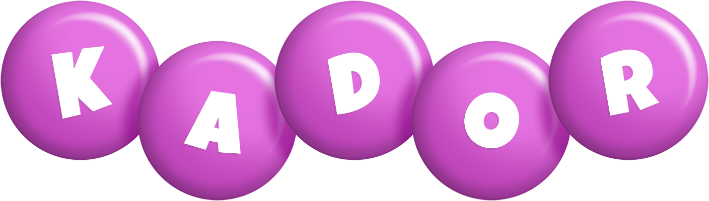 Kador candy-purple logo