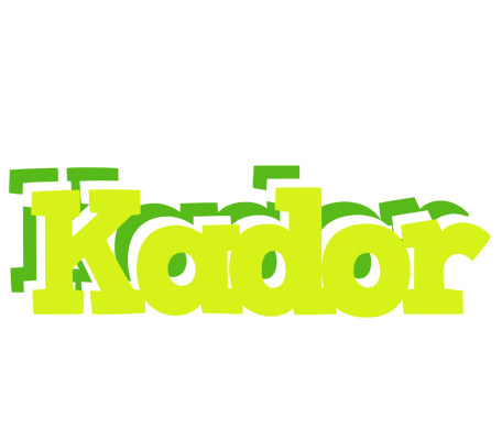 Kador citrus logo
