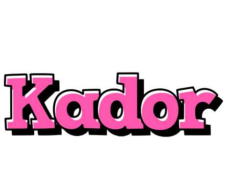 Kador girlish logo