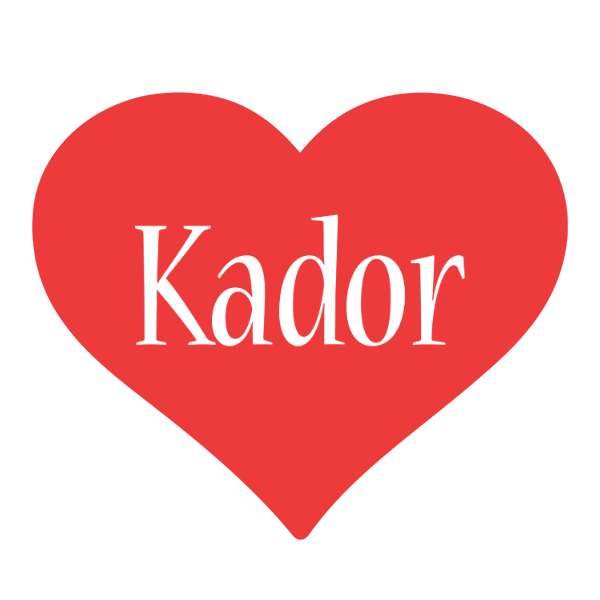 Kador love logo