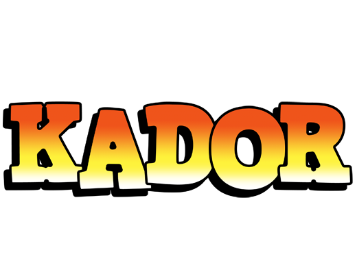 Kador sunset logo