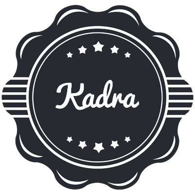 Kadra badge logo