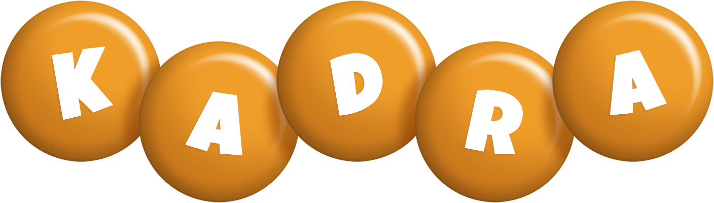 Kadra candy-orange logo