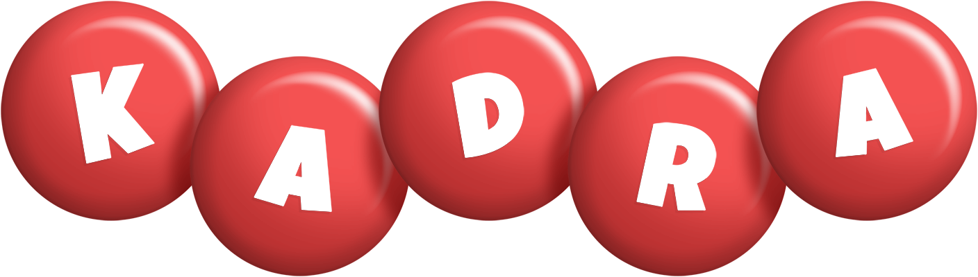 Kadra candy-red logo