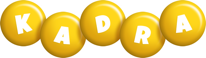 Kadra candy-yellow logo