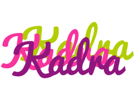 Kadra flowers logo