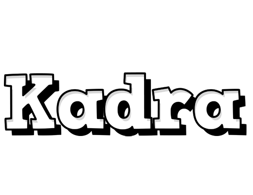 Kadra snowing logo