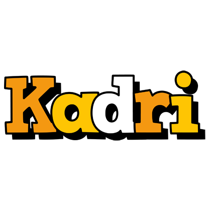 Kadri cartoon logo