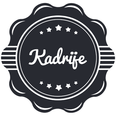 Kadrije badge logo