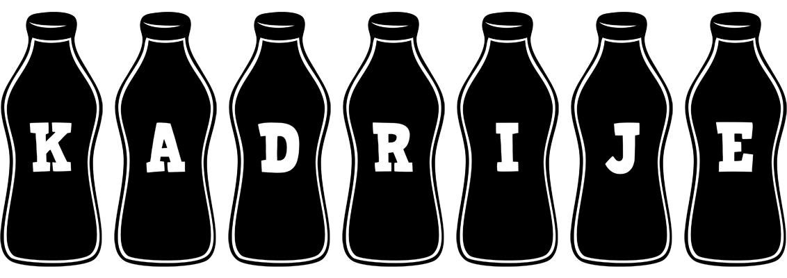 Kadrije bottle logo