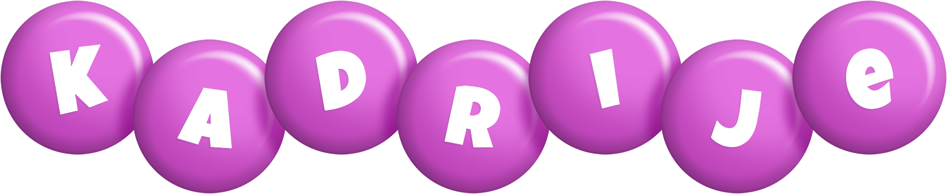 Kadrije candy-purple logo