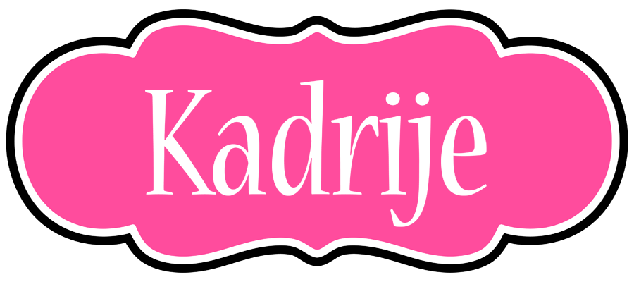 Kadrije invitation logo