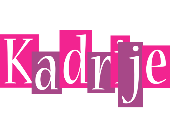 Kadrije whine logo