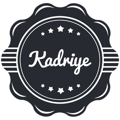 Kadriye badge logo