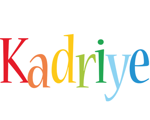 Kadriye birthday logo