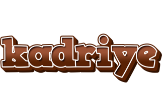 Kadriye brownie logo