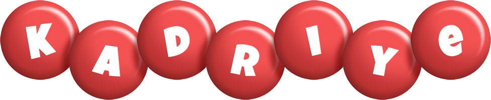 Kadriye candy-red logo