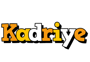 Kadriye cartoon logo