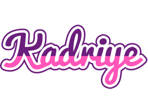 Kadriye cheerful logo