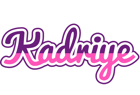 Kadriye cheerful logo