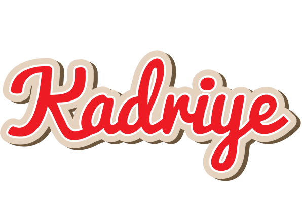 Kadriye chocolate logo