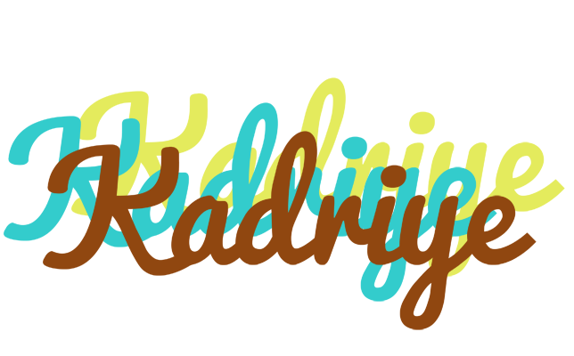 Kadriye cupcake logo
