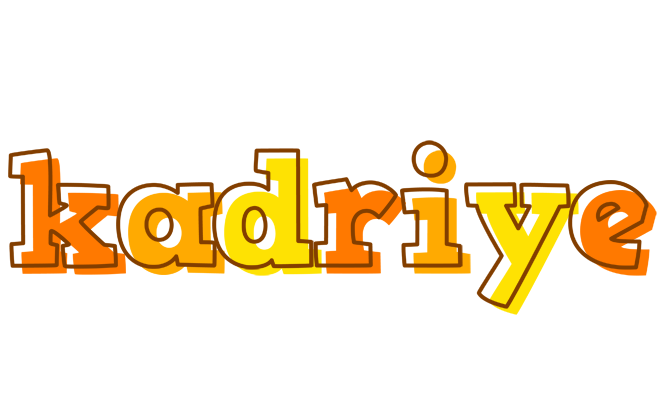 Kadriye desert logo