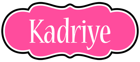 Kadriye invitation logo