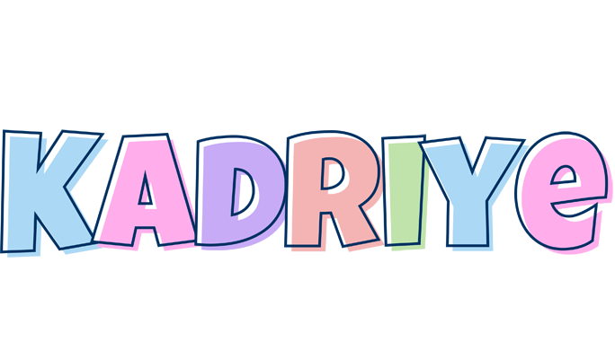 Kadriye pastel logo