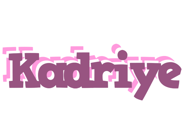 Kadriye relaxing logo