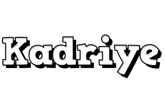 Kadriye snowing logo