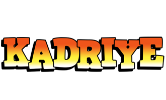 Kadriye sunset logo