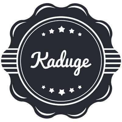 Kaduge badge logo