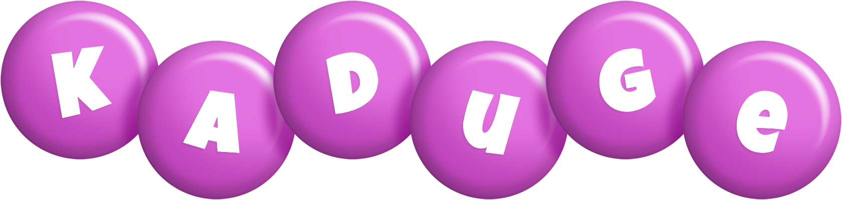 Kaduge candy-purple logo