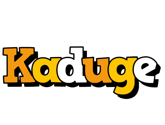 Kaduge cartoon logo