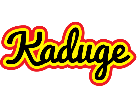 Kaduge flaming logo