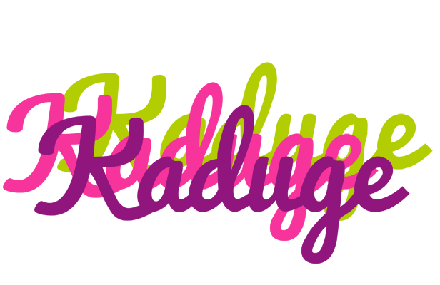 Kaduge flowers logo