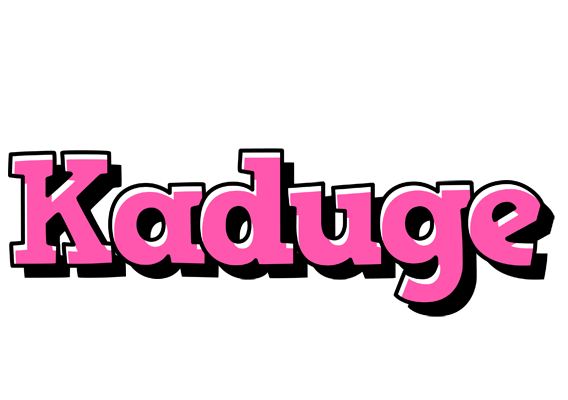 Kaduge girlish logo