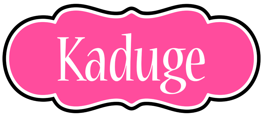 Kaduge invitation logo